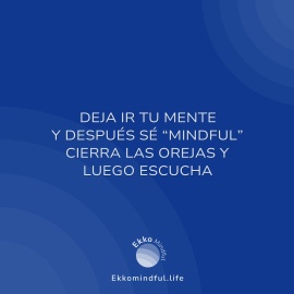 Deja ir tu mente y después sé “mindful” cierra las orejas y luego escucha - https://ekkomindful.lat/article/6/deja-ir-tu-mente-y-despues-se-mindful-cierra-las-orejas-y-luego-escucha