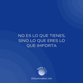 No es lo que tienes, sino lo que eres lo que importa - https://ekkomindful.lat/article/101/no-es-lo-que-tienes-sino-lo-que-eres-lo-que-importa